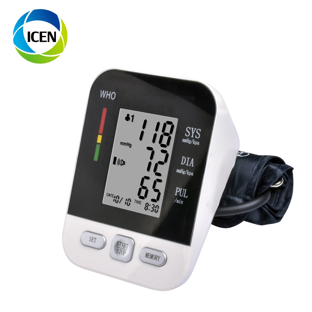 IN-G158 home and hospital digital arm smart blood pressure meter heart rate monitor