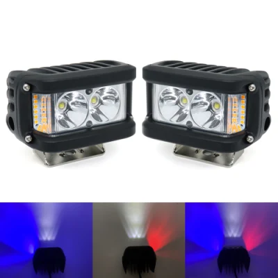 25 ワットユニバーサルオフロード走行 LED ワークライトトラクター用 LED フラッシュ LED ワークライト自転車オートバイ LED ヘッドライト