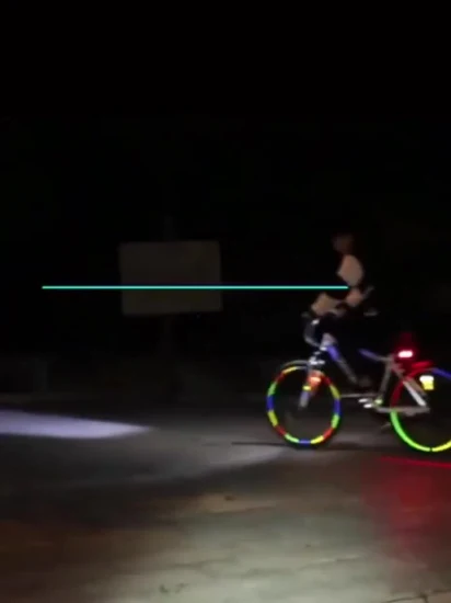 2 in 1 LED 自転車ライト電子ベルバイブレーターブザーホーンスイッチ自転車ランプ自転車ヘッドライト付き Wyz14473